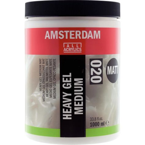 Medium Acrílico Gel Espesante Amsterdam 1000ml Mate-0