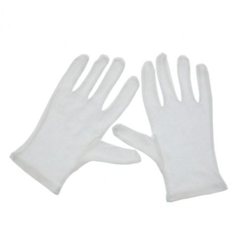 Guantes 100% Algodón Blancos Mediano Art Alternatives Pack 4-2