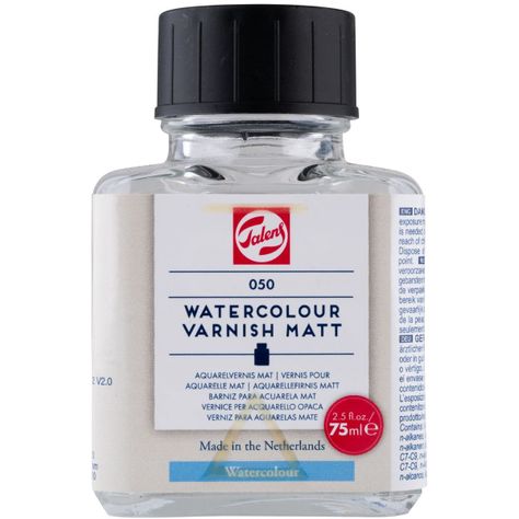 Barniz Acuarela 050 Mate Talens 75ml-1