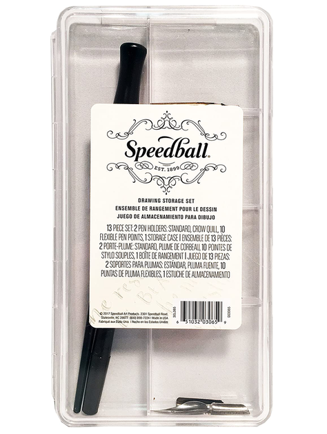 Caja De Plumines Para Dibujo Speedball-0