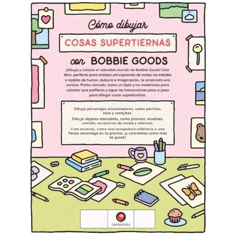 Libro Cómo Dibujar Cosas Super Tiernas De Bobbie Goods-1