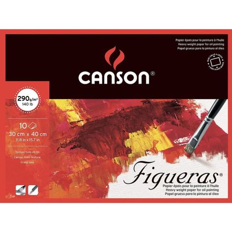 Block Óleo Figueras Canson 290gr 10 Hojas 30 x 40cm-0