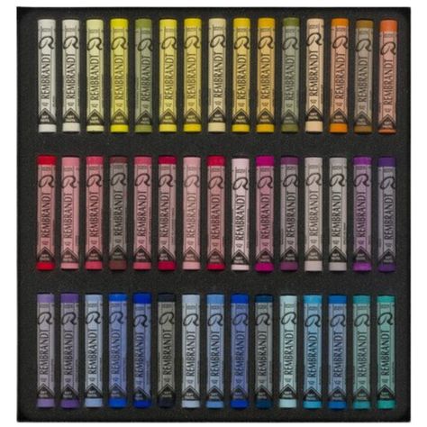 Pastel Seco Rembrandt Set 90 Colores Paisaje-2