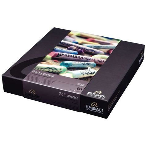 Pastel Seco Rembrandt Set 90 Colores Paisaje-4