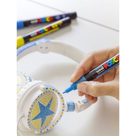 Marcadores Posca 3M Set 8 Colores Glitter-1