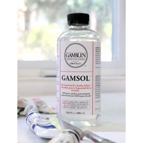 Solvente Sin Olor Para Óleos Gamsol Gamblin 500 ml-1