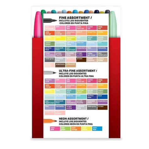 Set 115 Marcadores Sharpie The Ultimate Collection-4