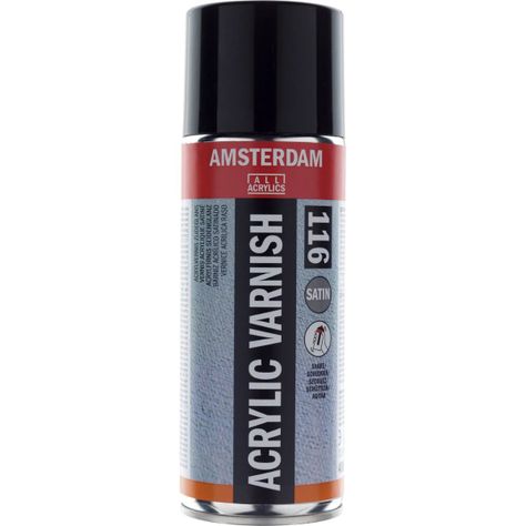 Barniz Acrílico Amsterdam Spray 400ml Satinado-0