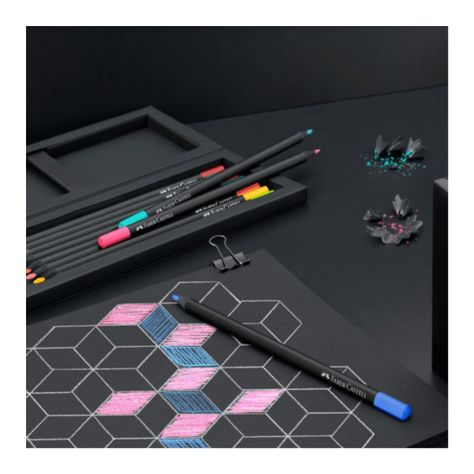 Set 100 Lápices Colores Faber Castell Ecolápices Supersoft-5