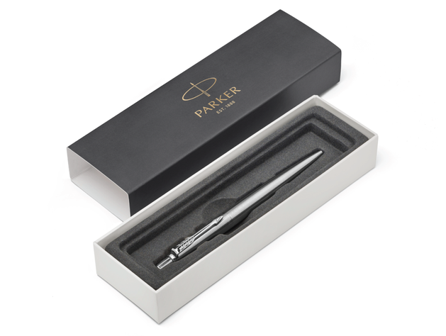 Boligrafo Parker Jotter Acero Inoxidable-1