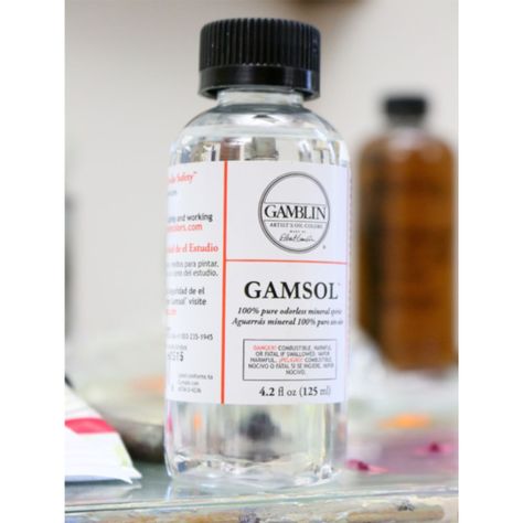 Solvente Sin Olor Para Óleos Gamsol Gamblin 125 ml-1