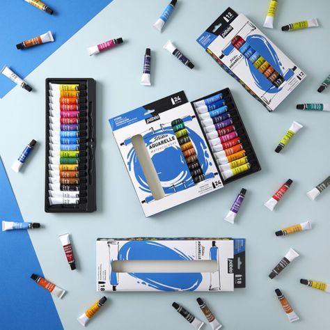 Acuarela Pebeo Studio Set 24 Colores 12ml-5
