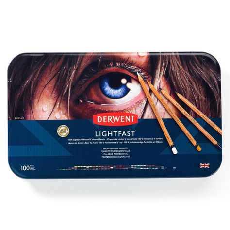 Set 100 Lápices de colores Derwent Lightfast-1