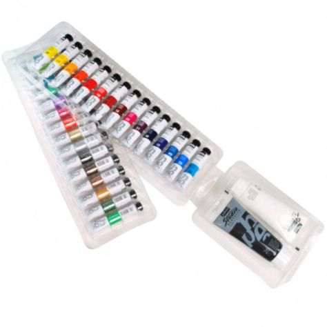 Acrílico Pebeo Studio Pack 30 Colores 20ml + 2 Colores 100ml-2