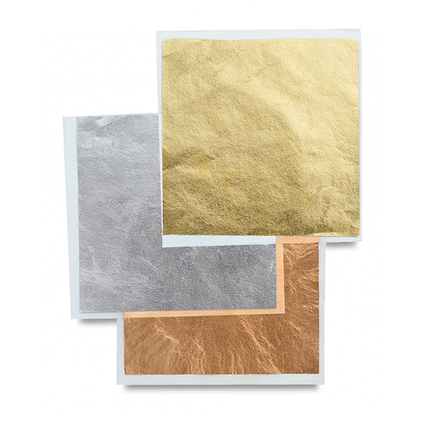 Láminas Papel Color Oro Mona Lisa Speedball-1