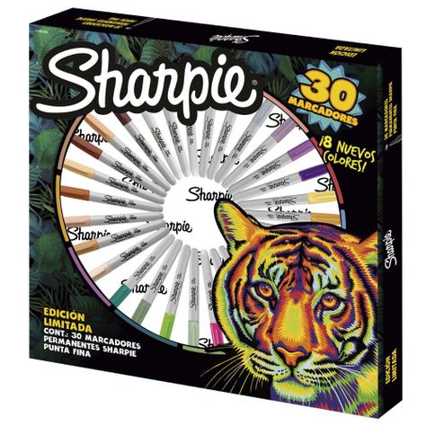 Ruleta Sharpie Colores Tierra 30 Marcadores Edicion Limitada-2