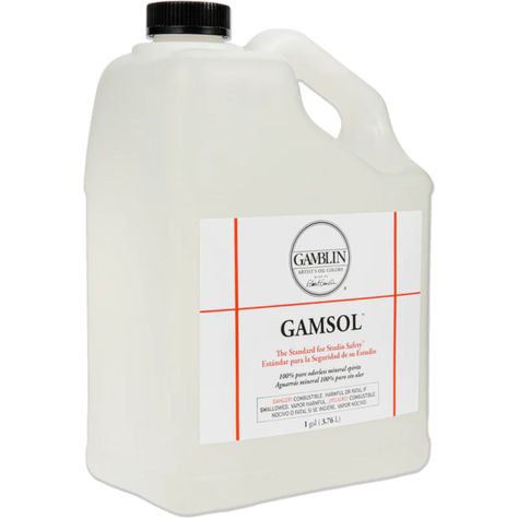 Solvente Sin Olor Para Óleos Gamsol Gamblin 3.76 L-1
