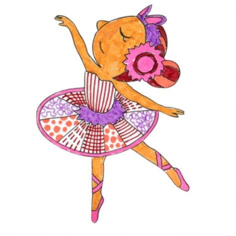 Set Bailarina Musical 20 Marcadores Connector Faber Castell-4