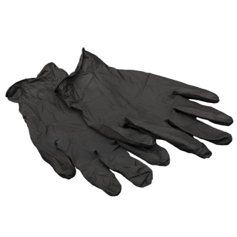 Guantes De Latex Negros Montana Talla XL Caja 100 Unidades-2