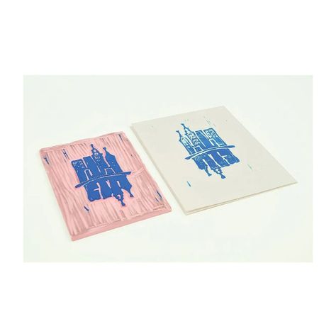Linoleo Speedball Rosado 29,8x29,8cm-3