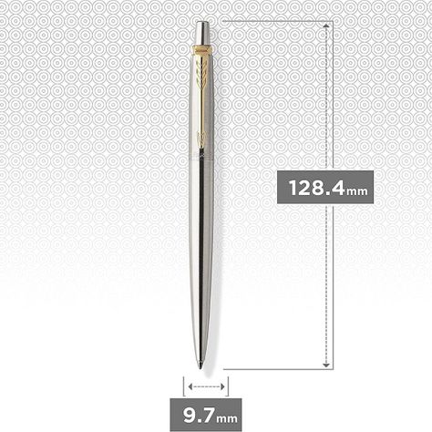 Boligrafo Parker Jotter Acero Inoxidable C/Dorado-4