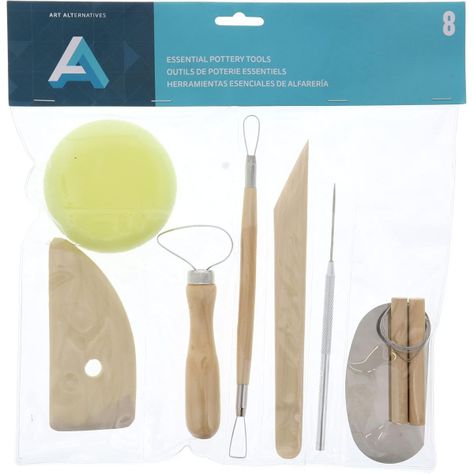 Set 8 Piezas Herramientas para Cerámica Art Alternatives-0
