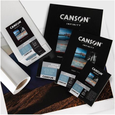 Papel Canson Infinity Edition Etching Rag 310gr Mate A4 25h-2