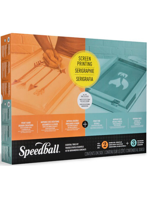 Kit De Herramientas Esenciales Serigrafía Speedball-0