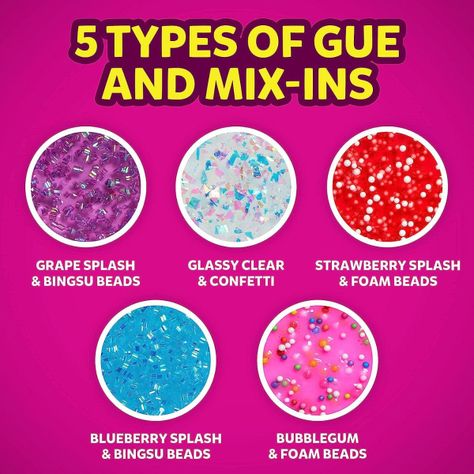Kit Party Pack Elmers Con 20 Mini Slimes Surtidos-1
