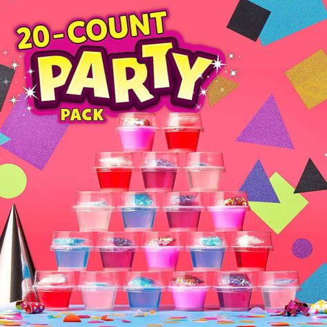 Kit Party Pack Elmers Con 20 Mini Slimes Surtidos-2
