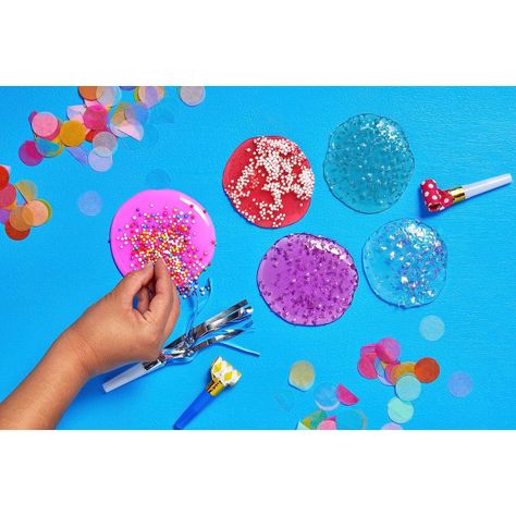Kit Party Pack Elmers Con 20 Mini Slimes Surtidos-6