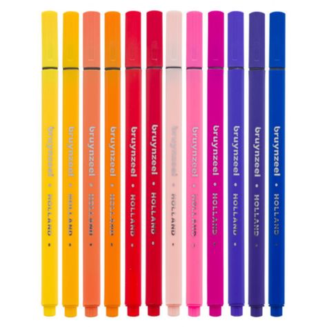 Marcadores Punta Fina Bruynzeel Set 36 Colores-2