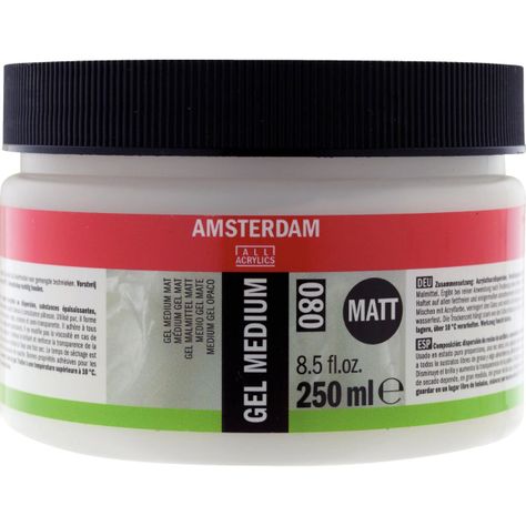 Medium Acrílico Gel Amsterdam 250ml Mate-0