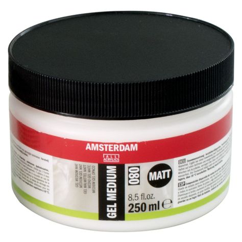 Medium Acrílico Gel Amsterdam 250ml Mate-1