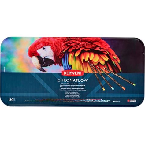 Set 150 Lápices de Colores Derwent Chromaflow-1