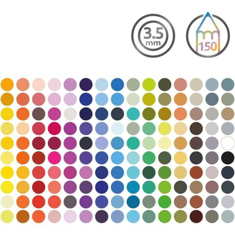 Set 150 Lápices de Colores Derwent Chromaflow-2
