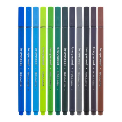 Marcadores Punta Fina Bruynzeel Set 24 Colores-2