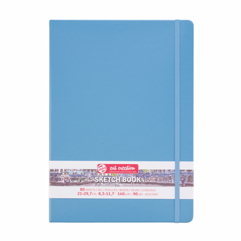 Libreta Art Creation Lake Blue 21x30cm-0