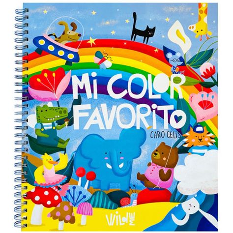 Libro para Colorear Mi color Favorito Caro Celis-0
