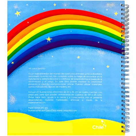 Libro para Colorear Mi color Favorito Caro Celis-7
