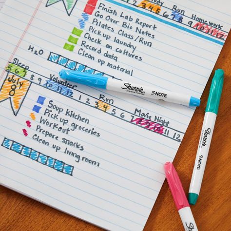 Destacadores Sharpie Note Pasteles Blister X2-2