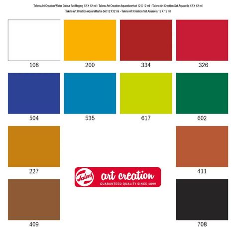 Acuarela Art Creation Set 12 Colores 12ml-4