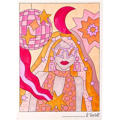 Libro para Colorear Art Party Girl Tere Gott-2