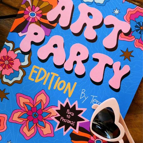 Libro para Colorear Art Party Girl Tere Gott-5