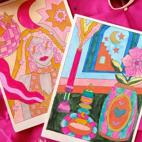 Libro para Colorear Art Party Girl Tere Gott-6