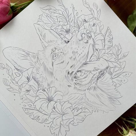 Libro para Colorear Mascotas y Flores Sun Diseño-4