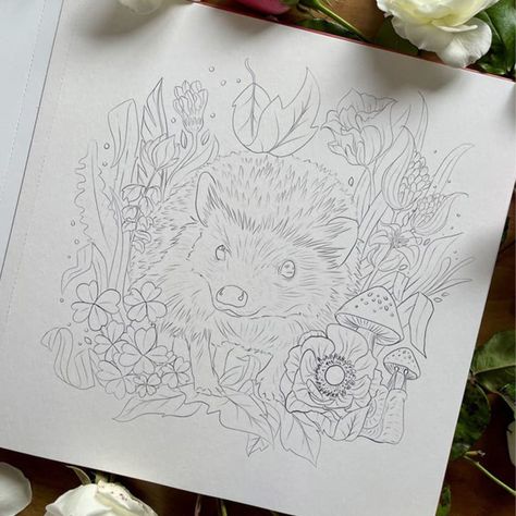Libro para Colorear Mascotas y Flores Sun Diseño-5