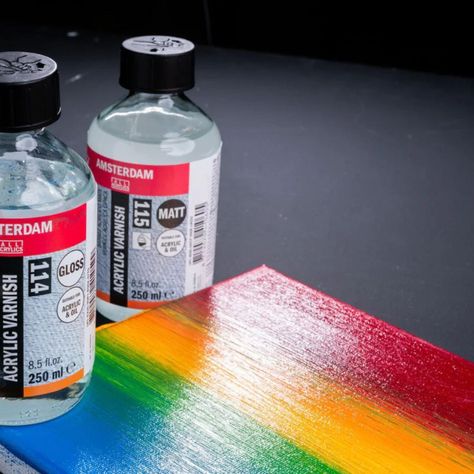 Barniz Acrílico Amsterdam Spray 400ml Brillante-2
