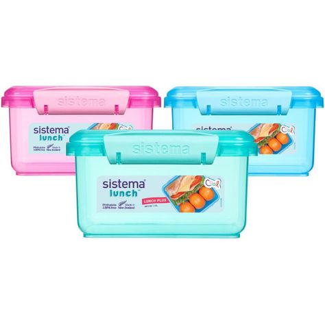 Pack 4 Tapers Almuerzo Sistema Colores Surtidos 1.2 Litros-0