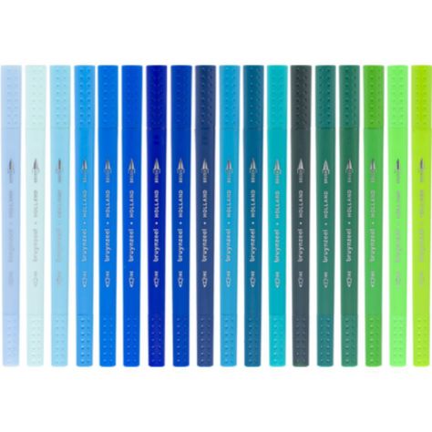 Marcadores Punta Fina/Pincel Bruynzeel 72 Colores-3